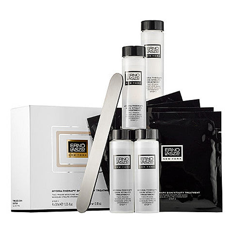 Mascarillas de tratamiento Hydra-Therapy Skin Vitality de Erno Laszlo: tratan y previenen la deshidratación y la pérdida de hidratación - 4 mascarillas de lujo