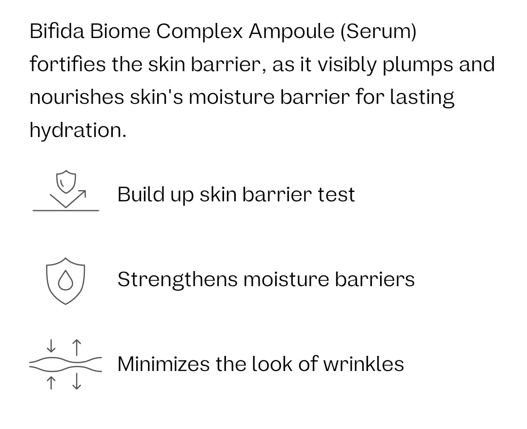 ma:nyo Bifida Biome Complex Ampoule Serum - Skin Rejuvenating and Skin Barrier Repair with 10 Types of Hyaluronic Acid & Probiotics for Glow Skin & Anti-aging
