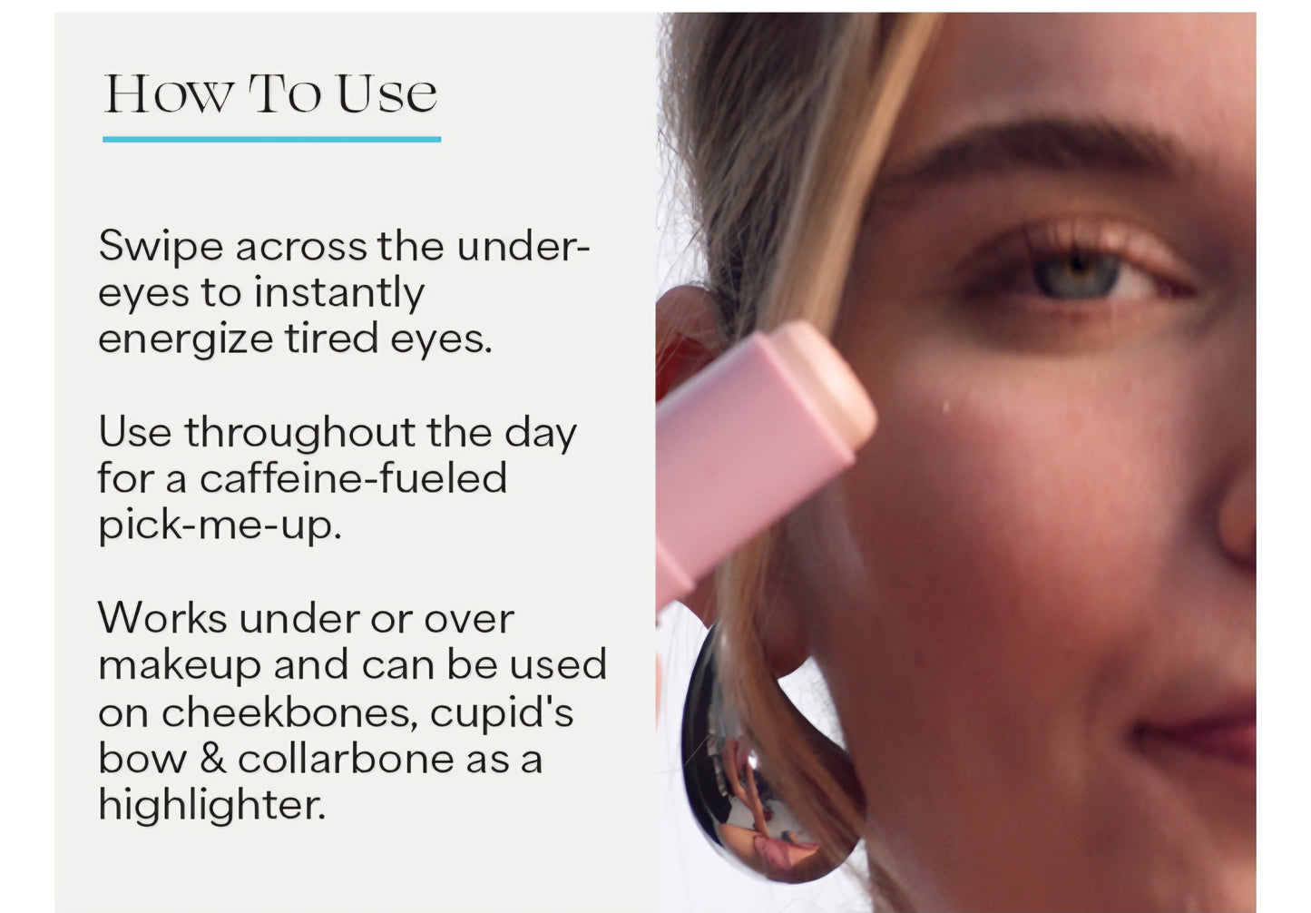 Tula Glow and Get it - Eye Balm Rose Glow - Dark Circle Treatment, Instantly Hydrate and Brighten Undereye Area