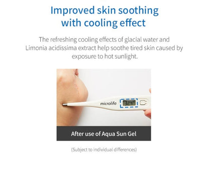 MISSHA All-Around Safe Block Aqua Sun Gel SPF50-+/ PA++++ - Lightweight, water-gel, hydrating formula