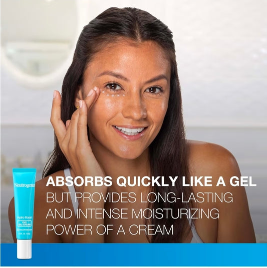 Neutrogena Hydro Boost hyaluronic acid eye cream - Intense hydration to the delicate eye area, refreshing and brightening tired eyes,