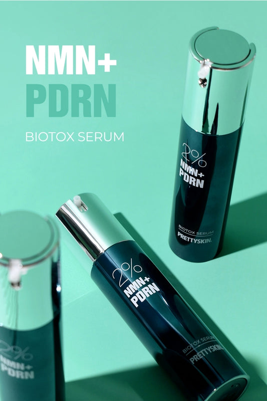 Prettyskin 2% NMN+ PDRN Biotox Serum - For signs of aging and improve overall skin texture