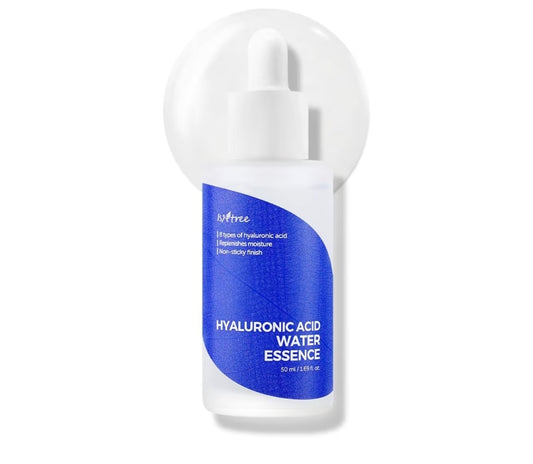 ISNTREE Hyaluronic Acid Water Essence - Replenishes moisture Non-sticky ﬁnish - Vegan, 14 Complex Hyaluronic Acid, Deep Hydration,  Lightweight & Fast-Absorbing