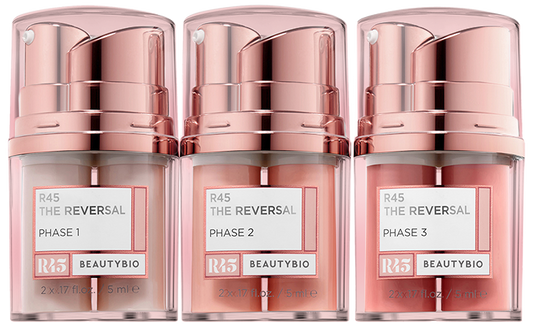 BeautyBio R45 The Reversal - Retinol Anti-Aging Treatment Set - 45 Days Multi-Phase Retinol Treatment - Skin Cell Turnover