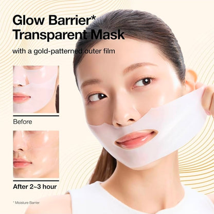 ANUA Ceramide Barrier Collagen Mask - Glow Up, Elasticity Hydrogel Face mask, Moisture Barrier Repair for Glass Skin, 24H Deep Hydration Lasting, KPop Demon Hunters - 1 Mask