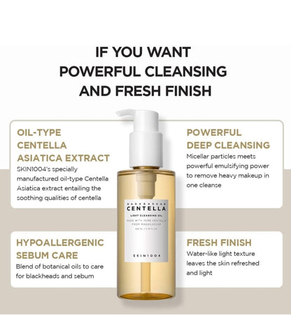 SKIN1004 Madagascar Centella Light Cleansing Oil