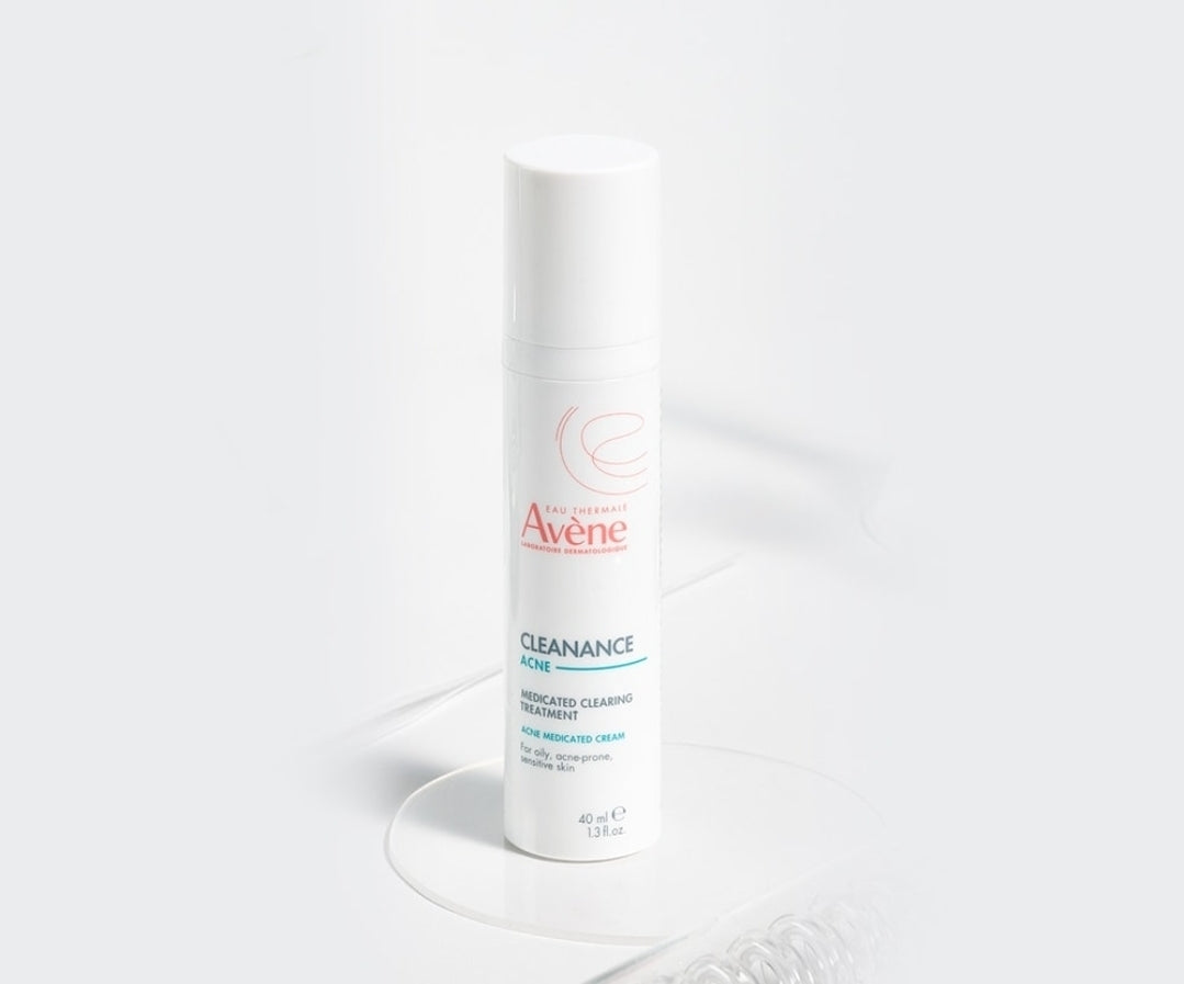 Avene Cleanance ACNE Medicated Clearing Treatment Cream - Treats and clear blackheads, whiteheads and acne blemishes for a healthy, balanced skin microbiome