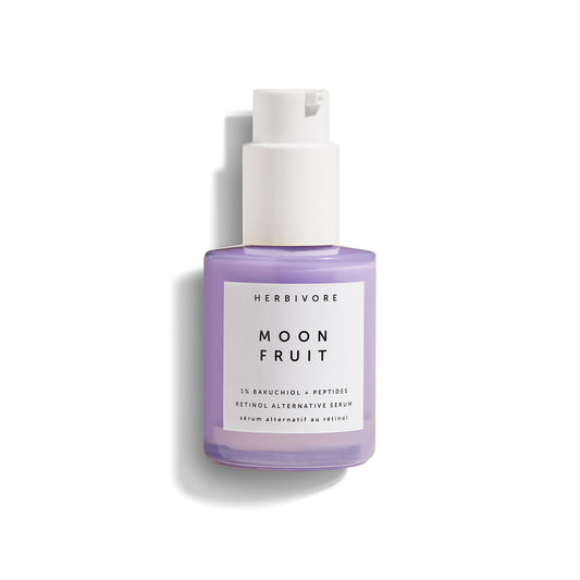 Herbivore Moon Fruit Serum - Retinol alternative serum that dramatically improves fine lines & wrinkles with no irritation, redness or dryness