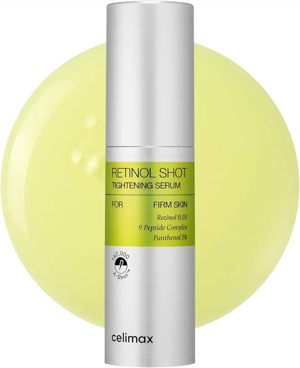 Celimax The Vita A Retinol Shot Tightening Serum - with Pure Vitamin A Retinol, Peptide, Pore Minimizer, Wrinkles & Fine Lines, Firmer Skin, Anti-Aging, Skin Smoothing