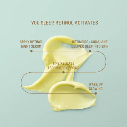 Suero de noche Biossance Squalane + Retinol - Para líneas finas y arrugas