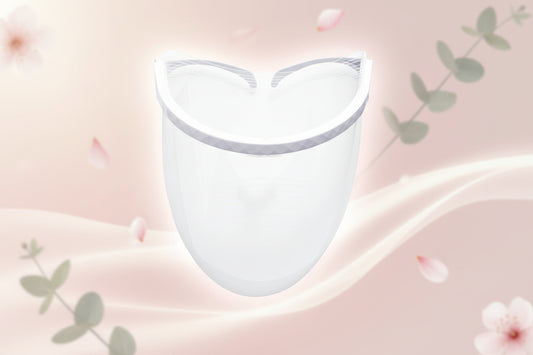 BLISS Led Light Therapy Face Mask With 3 Color Modes - Slows down the signs of aging, 3 color modes, set includes light therapy device & USB charging cable