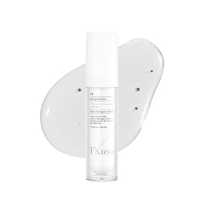 VT COSMETICS TX Toning Essence 1000 Shot - Tranexamic Acid (TXA) Serum with Niacinamide, Glutathione for Radiant Glass Skin Face, Dark Spots, Sun Spots, Age Spots, Acne Scar