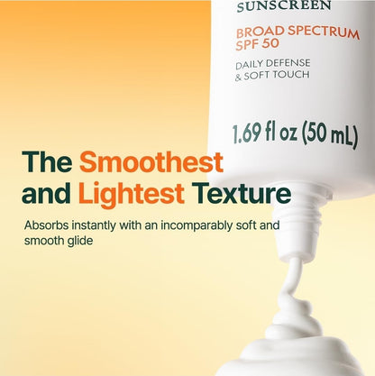 PURITO Sun Day Adventure Korean Sunscreen - Smoothest and Lightest Texture Broad Spectrum SPF 50 UVA & UVB Protection No White Cast Oil Free For All Skin Types Vegan Daily Skin Care