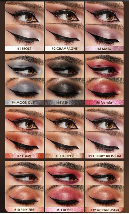 FOCALLURE - Shimmer Cream Eyeshadow Pencil - [#1 FROST]