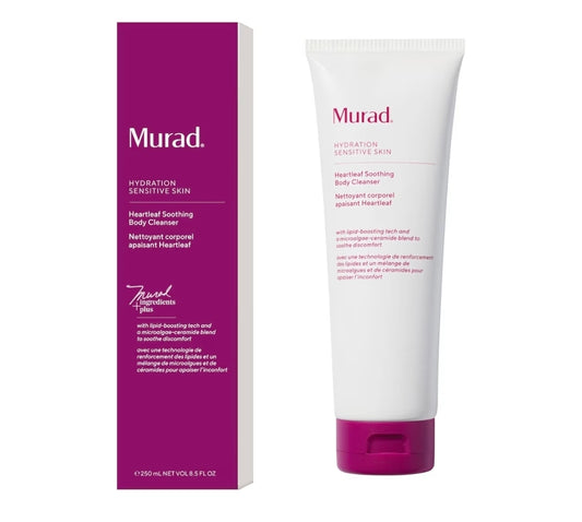 Murad Soothing Heartleaf Body Cleanser for Sensitive Skin – Gentle, Non-Stripping Cleanser with Ceramides and Skin-Boosting Lipids to Calm, Soften, Repair, and Fortify Skin Barrier