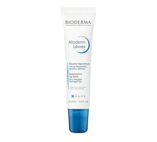 Bioderma Atoderm Restorative Lip Balm - Moisturizing and Nourishing Balm for Dry Lips