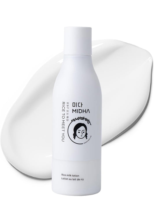 Loción de leche de arroz MIDHA - Hidratación profunda