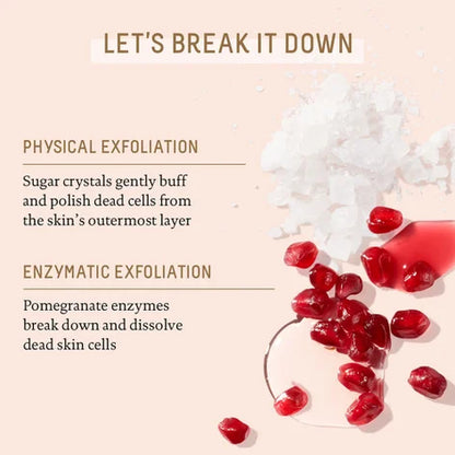 Biossance Squalane + Enzyme Sugar Body Scrub - Dissolves rough, dull skin without disrupting the ever-important moisture barrier.