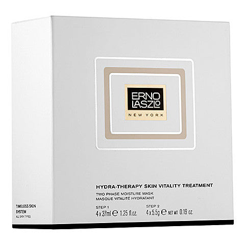 Mascarillas de tratamiento Hydra-Therapy Skin Vitality de Erno Laszlo: tratan y previenen la deshidratación y la pérdida de hidratación - 4 mascarillas de lujo