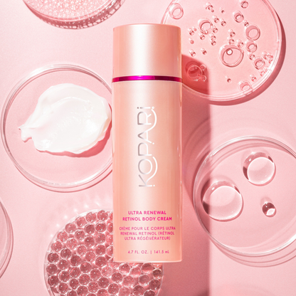Kopari Ultra Renewal Retinol Body Cream, Infused with Acai & Encapsulated Retinol - Treats fine lines, sun damage & crepey skin