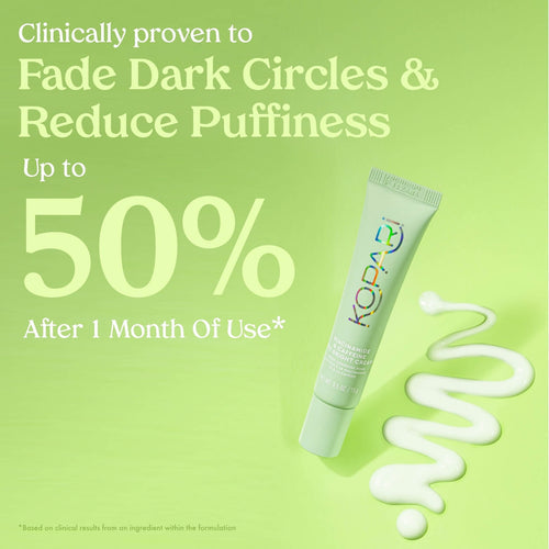 Kopari Niacinamide & Caffeine Eye Bright Cream - Reduce the appearance of dark circles and puffiness