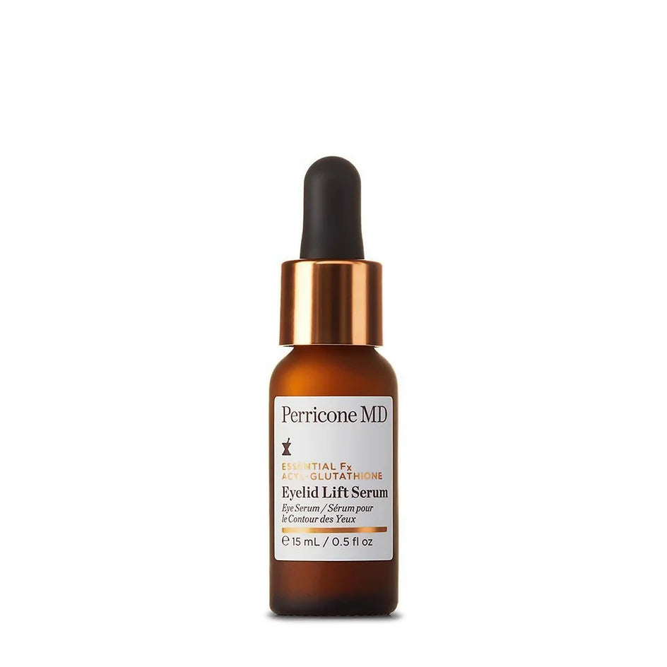 Perricone MD Essential Fx Acyl Glutathione Eyelid Lift Serum: suero ultraligero para corregir la apariencia de arrugas, piel crecida y caída.