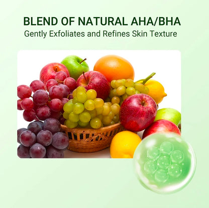 Madeca Derma Botanic Cleansing Gel - Clean Cleansing Oil Gel 8.3oz, Removes impurities, makeup, and excess oil and maintains moisture, infused with plant-based vitamins,AHA & BHA, it exfoliates and refines pores for a radiant complexion