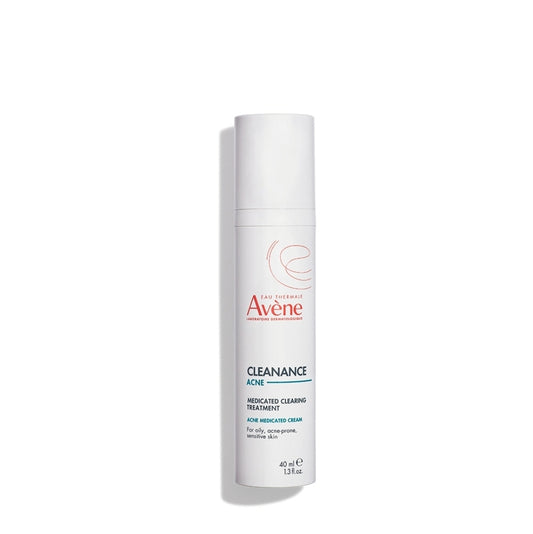 Avene Cleanance ACNE Medicated Clearing Treatment Cream - Treats and clear blackheads, whiteheads and acne blemishes for a healthy, balanced skin microbiome