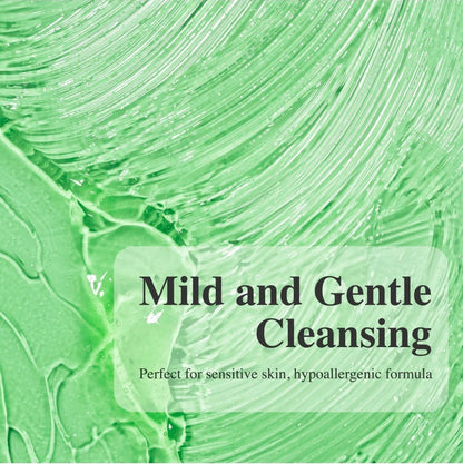 Madeca Derma Botanic Cleansing Gel - Clean Cleansing Oil Gel 8.3oz, Removes impurities, makeup, and excess oil and maintains moisture, infused with plant-based vitamins,AHA & BHA, it exfoliates and refines pores for a radiant complexion