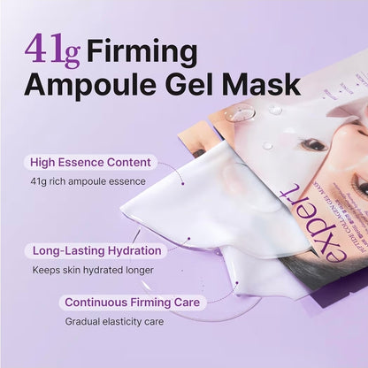 Ariul Expert Peptide Collagen Gel Mask – Firming Hydrogel Sheet Mask for Face, Hydrating & Elasticity Care, Korean Skincare