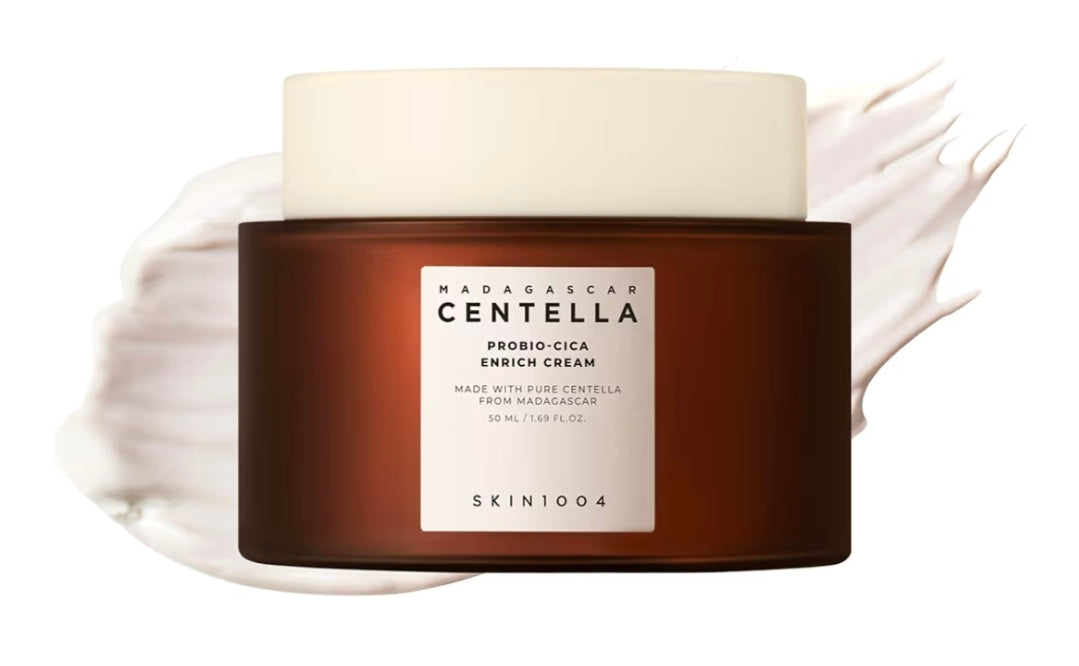 SKIN1004 Madagascar Centella Probio-Cica Enrich Cream - Firms skin texture and strengthens the skin barrier