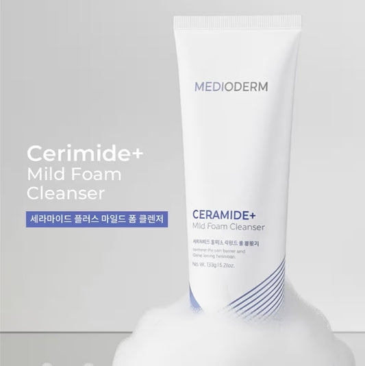 Medioderm Ceramide+ Plus Mild Foam Cleanser
