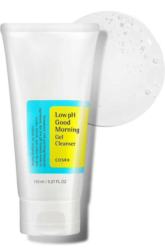 COSRX Low pH Good Morning Gel Face Cleanser BHA - Removes impurities strengthening your skin barrier