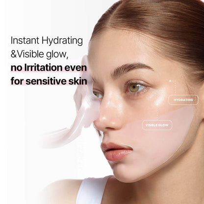 Round Lab Camellia Deep Collagen Firming Gel Mask - Advanced collagen mask infused with CAMELLIA COLLAGENOL for instant revival of dull, aging skin - 1 Mask