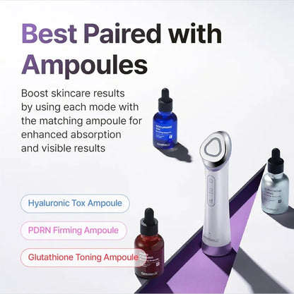 Centellian 24 Madeca Prime - Facial Toning Device - 3-in-1, Glowing Glass Skin, Better Absorption, Ultra Light. Microcurrent