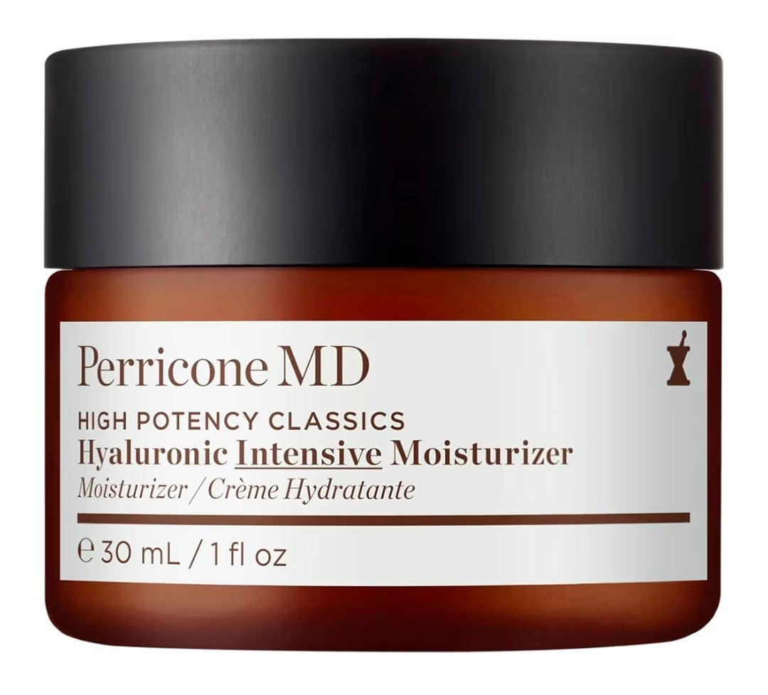 Perricone MD High Potency Classics Hyaluronic Intensive Moisturizer - Smooths the skin's surface to minimize the appearance of wrinkles, 3 Types of Hyaluronic Acid