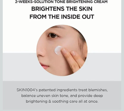 SKIN1004 Madagascar Centella Tone Brightening Capsule Cream - Non-sticky Hydrating Brightening