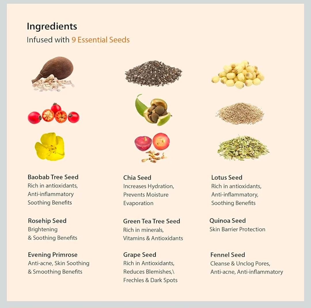 Blithe Vital Treatment 9 Essential Seeds Niacinamide Toner - Skin Essence for Face, Clarifying Skin Vitalizing & Dark Spots - Hyperpigmentation Care