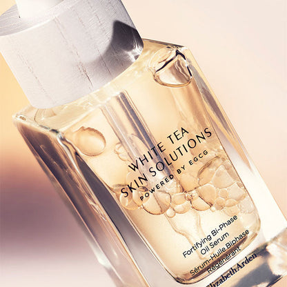 Suero de aceite bifásico fortificante White Tea Skin Solutions de Elizabeth Arden