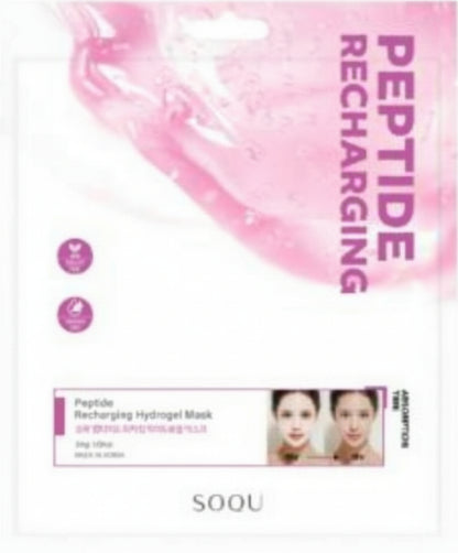 Mascarilla de hidrogel con péptidos potenciadores de luminosidad SOQU - 1 mascarilla