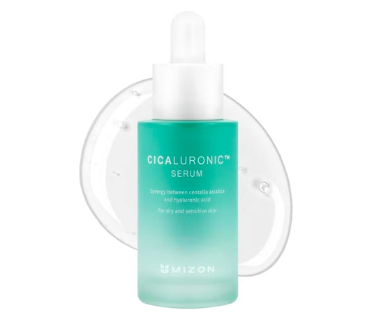 Mizon Cicaluronic Serum -  Soothing Moisturizing Centella Asiatica Hyaluronic Acid Vegan Formula, Pigmentation, and Wrinkle Care