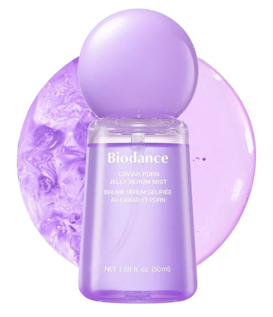 BIODANCE Caviar PDRN Jelly Serum Mist - Hydrating Face Mist, Revitalizing & Radiance Face Spray, Sprayable Hydrogel