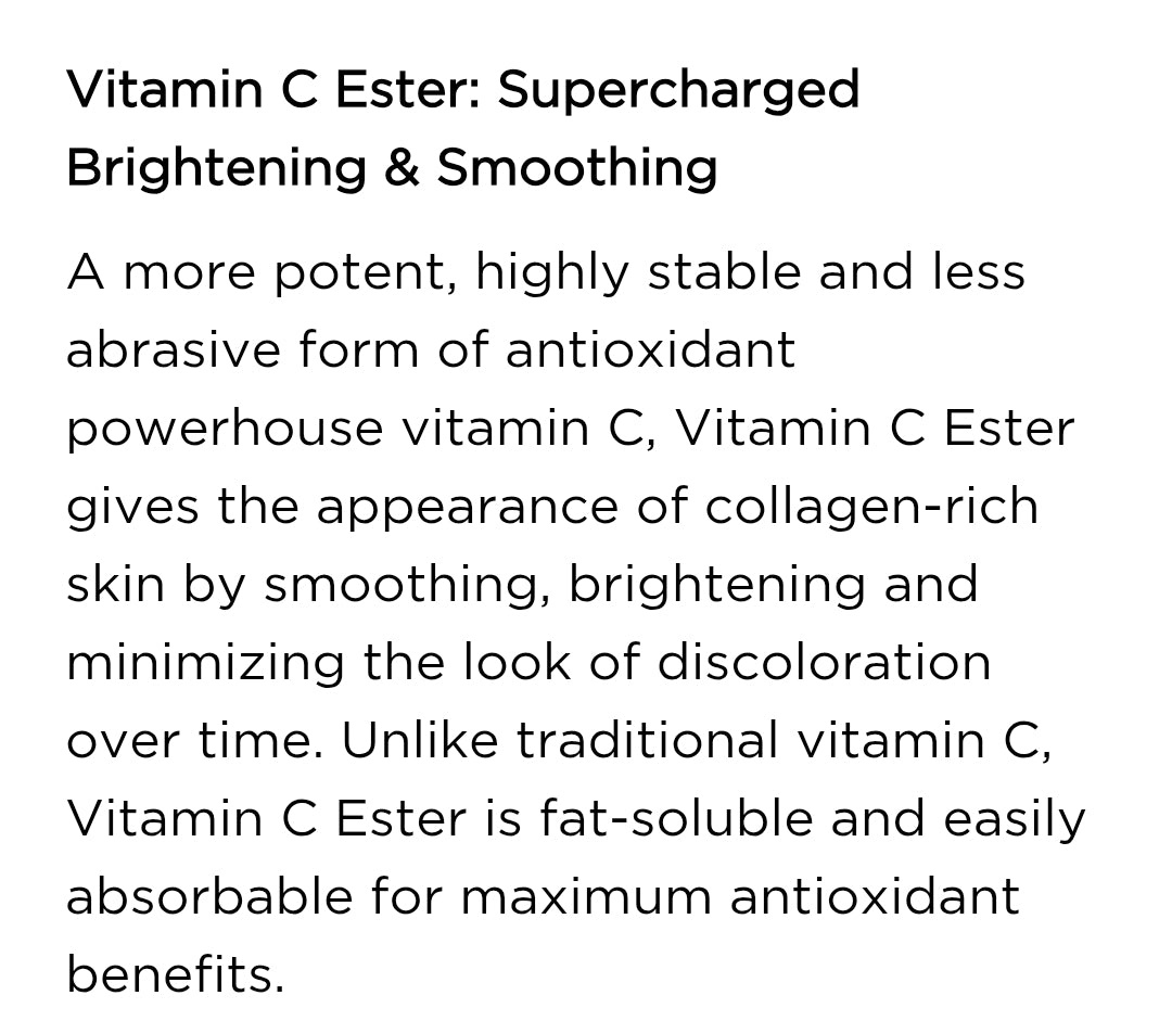Perricone MD Vitamin C Ester Citrus Brightening Cleanser - Improving clarity, texture and tone - Hydrates and lift - 12oz