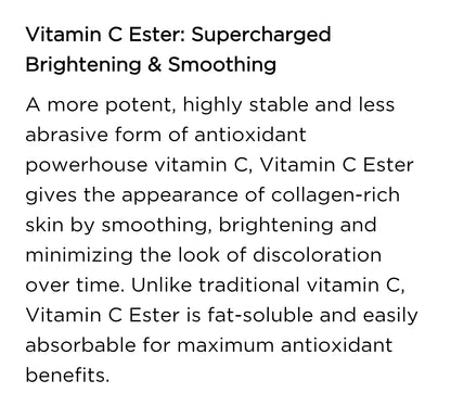 Perricone MD Vitamin C Ester Citrus Brightening Cleanser - Improving clarity, texture and tone - Hydrates and lift - 12oz