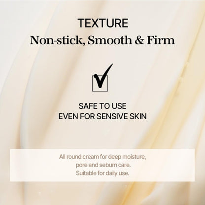 Mixsoon Bean Cream - Intensive Moisture Face Cream For Smooth, Nourished Skin, Pore & Sebum Care