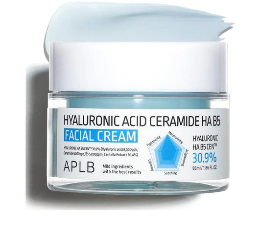 APLB Hyaluronic Acid Ceramide HA B5 Facial Cream - HYALURONIC HA B5 CEN Deep hydration