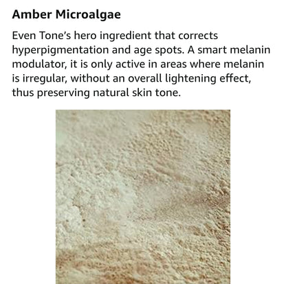 Omorovicza Even Tone (1.0 oz), Daily Melanin-Modulating Face Serum with Amber Microalgae, Niacinamide, Mandelic & Gluconic Acids, Brightening Serum for Uneven Skin Tone