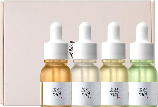 Beauty of Joseon Hanbang Serum Discovery Kit Gift Set - Moisturizing Travel Size Mini Korean Skincare - 10ml each