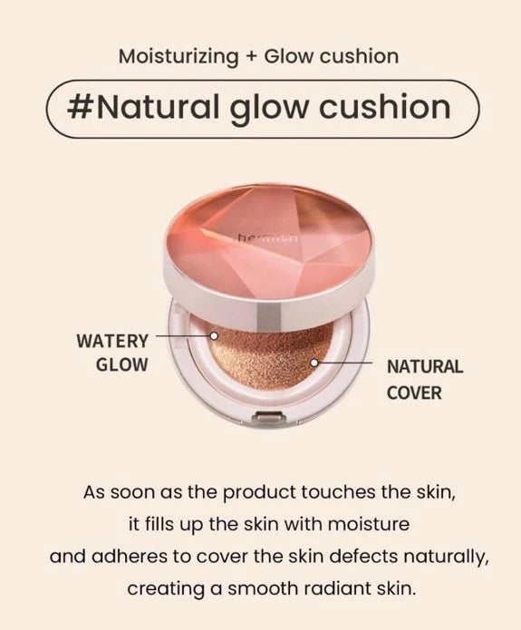 Heimish Artless Perfect Cushion Foundation SPF 50+++ Refill Included - Shade 25 Medium Beige