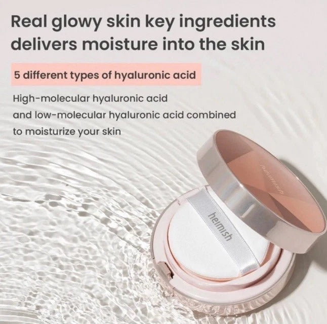 Heimish Artless Perfect Cushion Foundation SPF 50+++ Refill Included - Shade 25 Medium Beige